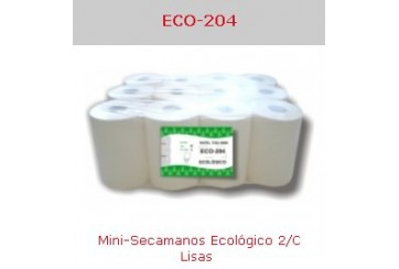 Saco de 12 Rollos minisecamanos 2 capas Eco Ref.Eco-204