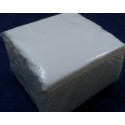 Caja de 48 Paquetes de servilletas tissue 1c 30x30 cms. blancas