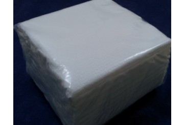 Caja de 6000 Servilletas tissue 1 capa 30x30 cm. blancas Paq-100