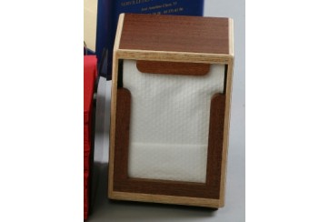 Caja de 15000 Servilletas tissue 1c 17x17 cm. blancas Miniservis