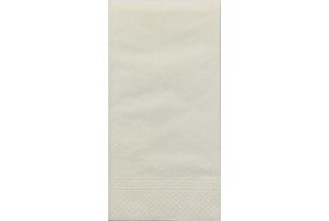 Caja de 1800 Servilletas tissue 3c 40x40 cms. blancas Plegadas 1/8