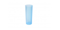 Caja de 500 Vasos tubo polipropileno irrompibles 330 cc azules