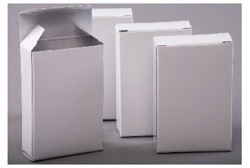 Caja de 750 Cajitas dispensadoras cartón blanco
