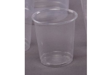 Caja de 4800 Vasos plástico transparentes 10 cl.